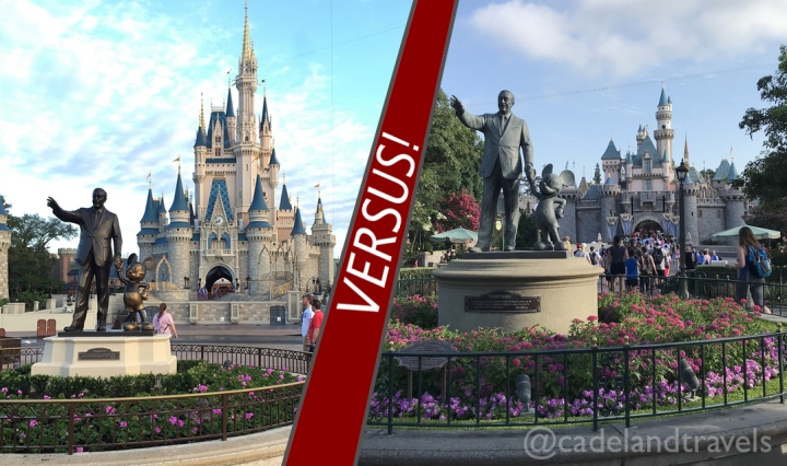 Disney World versus Disneyland